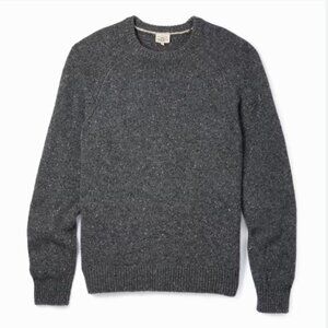 Faherty Donegal Wool Blend Crew Sweater Mens Large